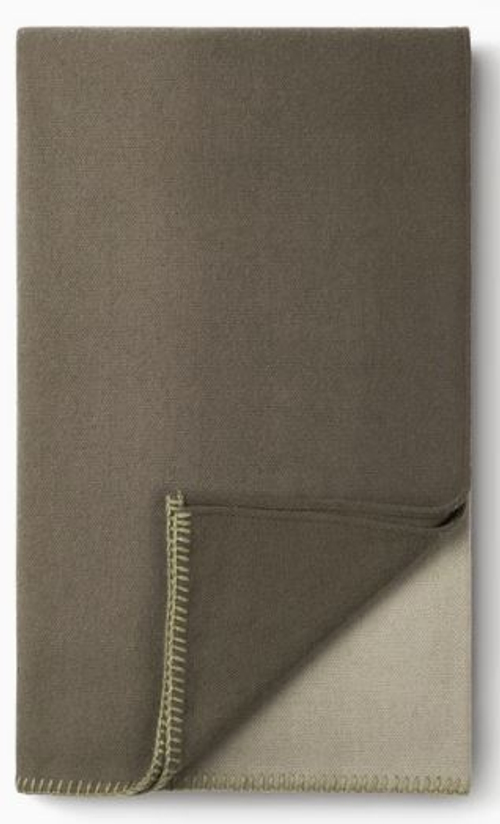 Плед Soft Oliva MOLTENI 140x250 cm