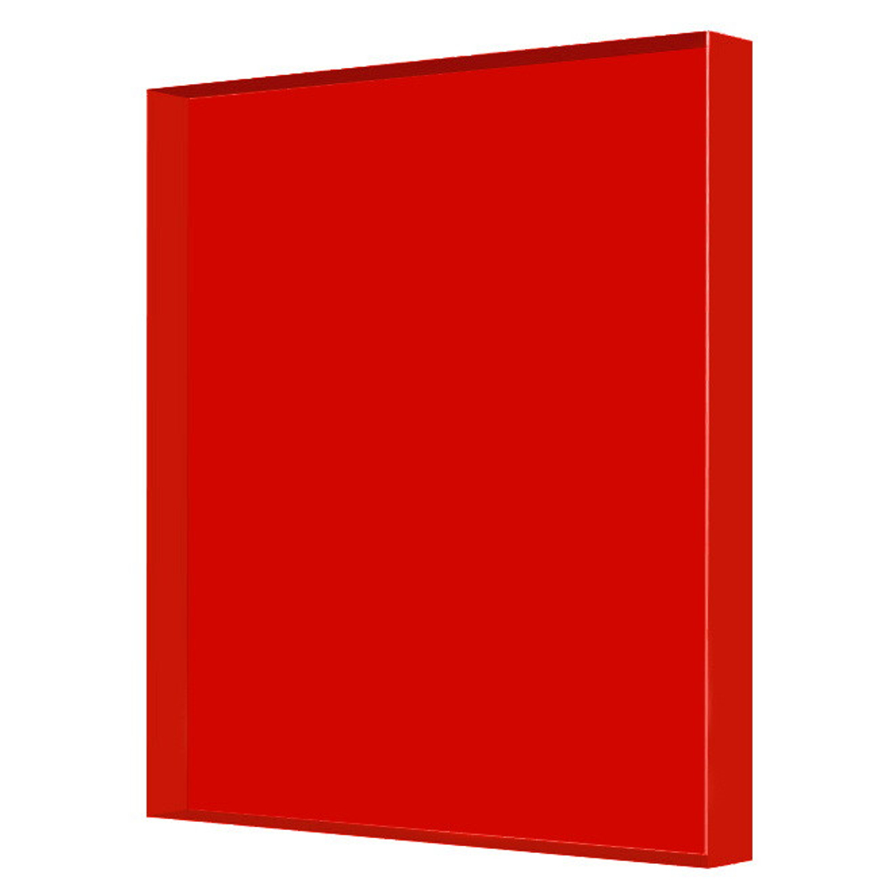 Поликарбонат монолитный Borrex красный 3050х2050х5 мм