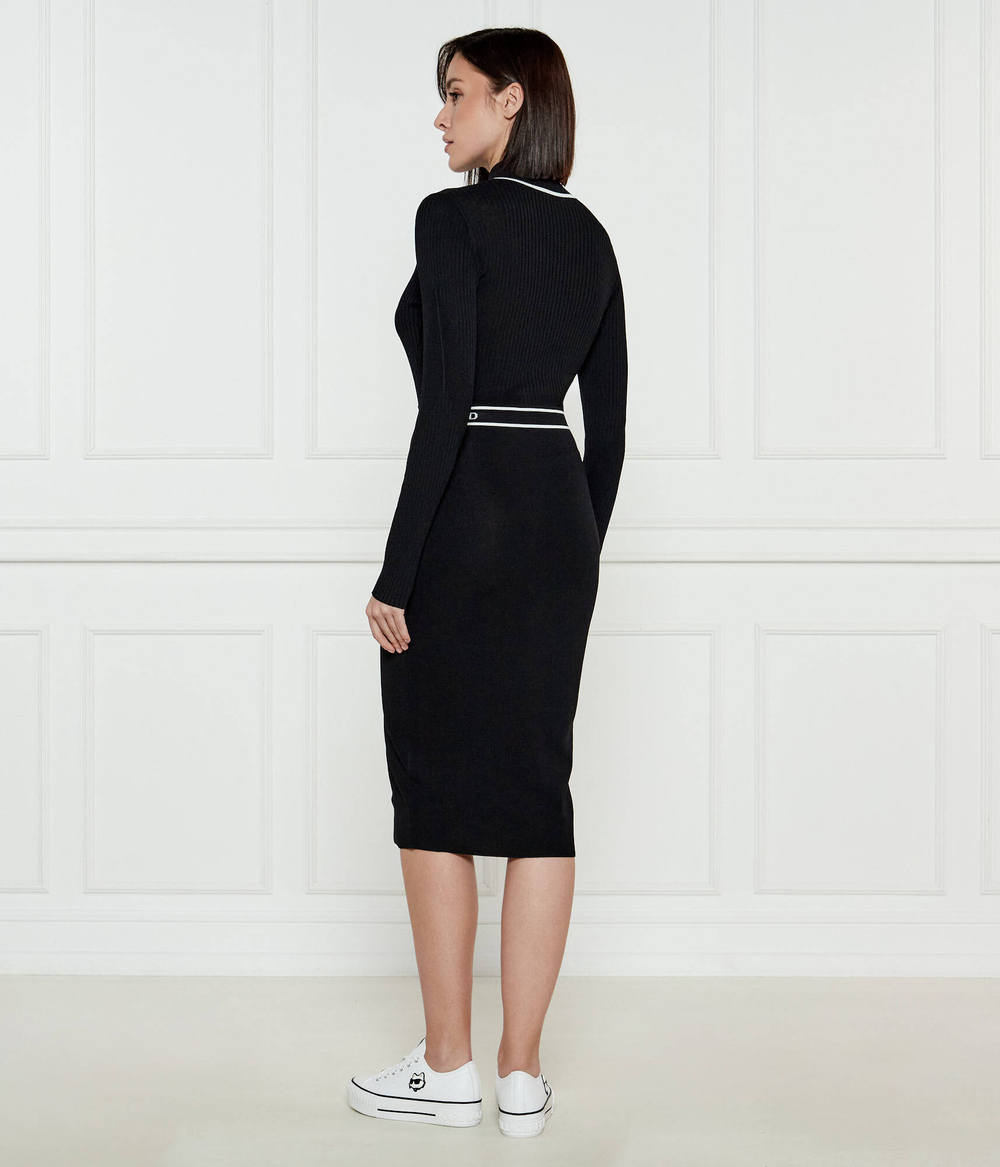 Платье Karl Lagerfeld - черный(A1W13027)