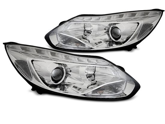 Фары передние FORD FOCUS MK3 11- 10.14 LED CHROME