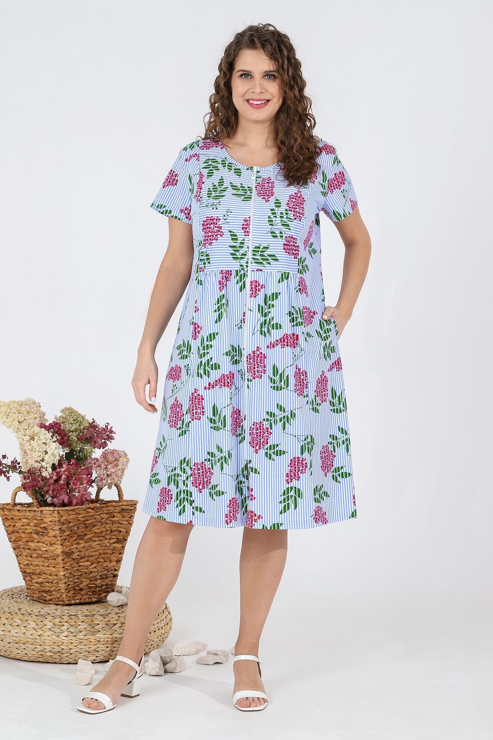 Халат Энигма Виотекс ГОЛУБОЙ