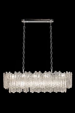 Подвесная люстра 15*Е14 LE3058/1100L CH хром Ophelia Leon
