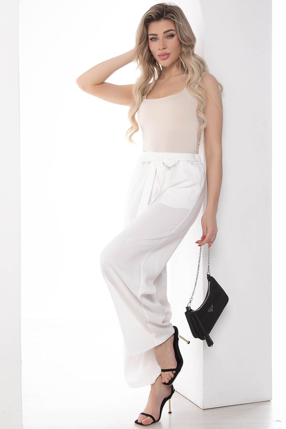 Брюки "Принцесса Жасмин" (белые) Б10020 LT Collection