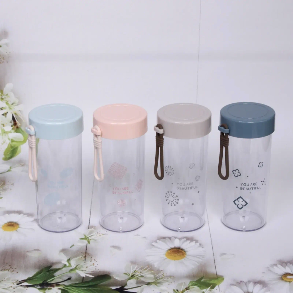 Бутылка питьевая пластиковая 420мл «Свежесть»