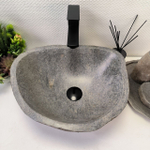 Раковина из речного камня RS-63847 (43*36*15) 0121