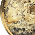 5079/40L L-VISION ODL24 535 зол/серо-бежевый/металл/натур.камень/акрил Настенный светильник с переключ.цветов.темпер. LED 40W 3000К/4000K/6000K BERGI