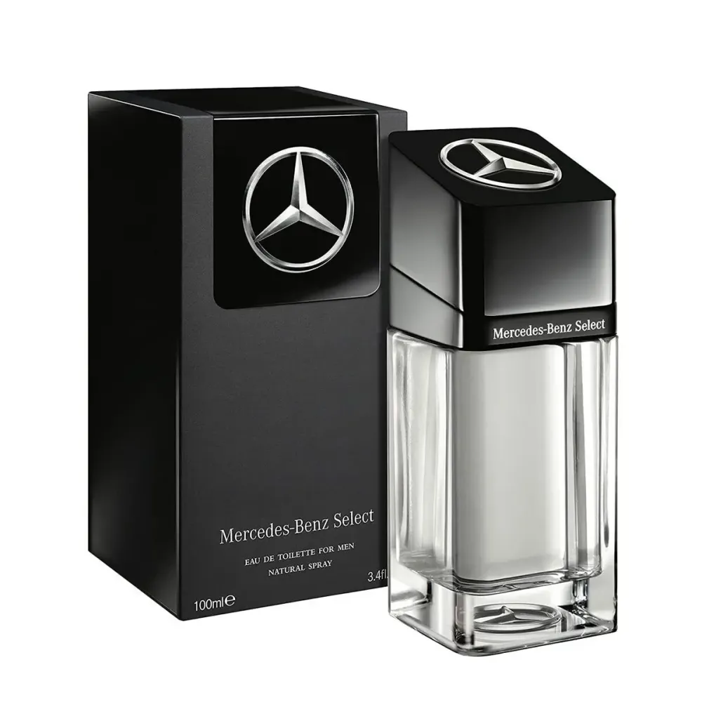 Мужская парфюмерия Mercedes Benz EDT Select 100 мл с нотами бергамота и чёрной смородины