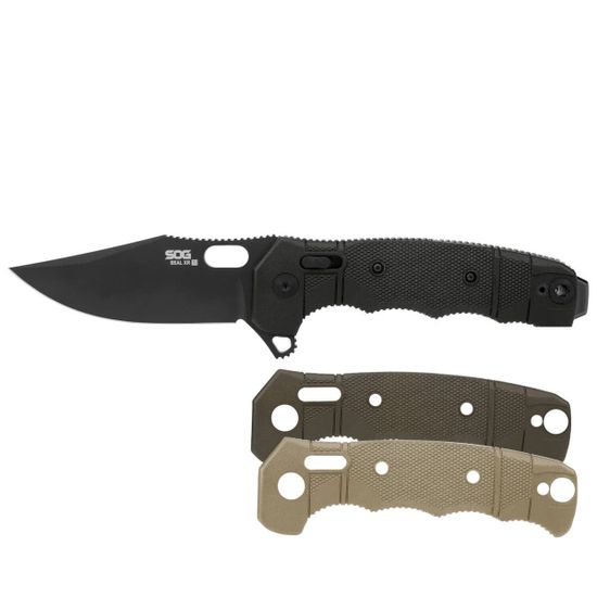 Нож SOG, 12-21-13-57 SEAL XR клинок из стали Magnacut, рукоять Термопластик GFN