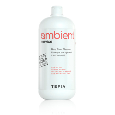 TEFIA AMBIENT Service Шампунь для глубокой очистки волос 1000 мл