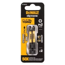 Биты Т20, 57 мм, 2 шт. DEWALT DT70533T