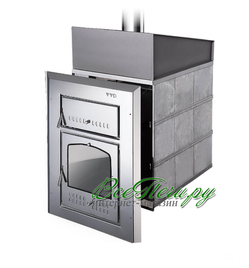 Дровяная печь Чародейка Русский Пар облиц. огнеуп. кирпич