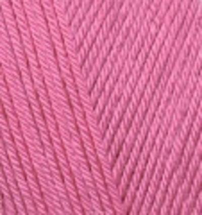 ALIZE "DİVA", 100% Микрофбира акрил, 100 гр, 350 м, 178 ярко-розовый