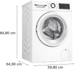 Стирально-сушильная машина Bosch WNA134L0SN