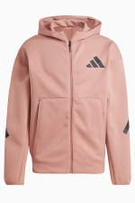 Кофта adidas Z.N.E. Full-Zip - оранжевый