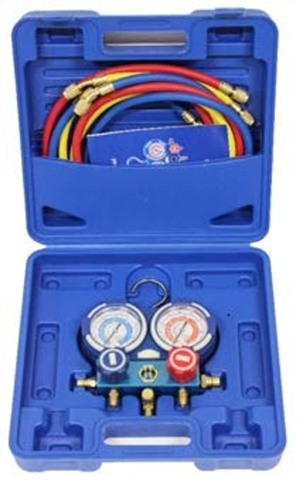 Группа манометрическая R22/R134/R407/R404 в комплекте со шлангами, SPIN (Италия)