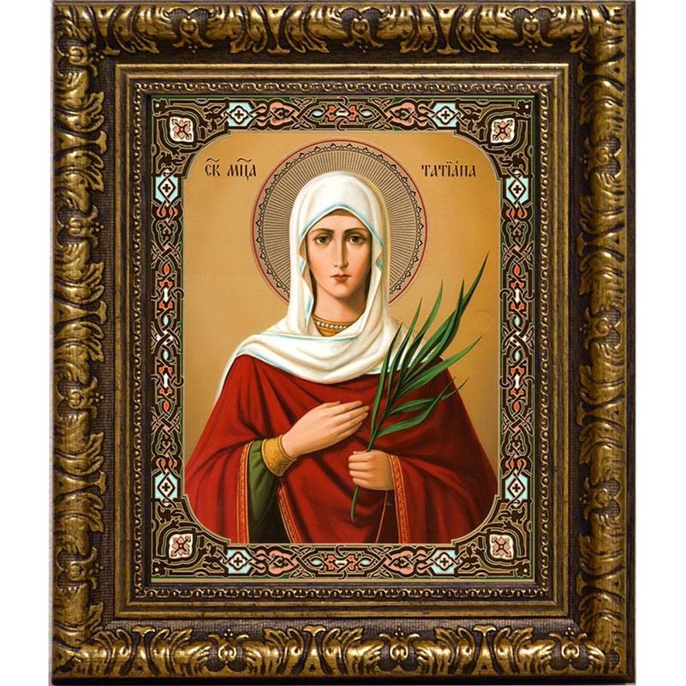 Татиана Римская дева мученица. Икона на холсте.