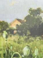 Большая интерьерная картина на холсте в раме 106*46 см