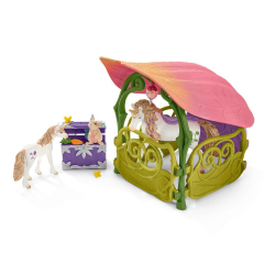 Schleich Bayala Elf World — Цветочный домик Баяла с озером и конюшней 42445 / артикул   42445  / GTIN 4059433572871