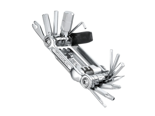 Мультиинструмент с чехлом TOPEAK Mini 20 Pro , серебристый, TT2536S