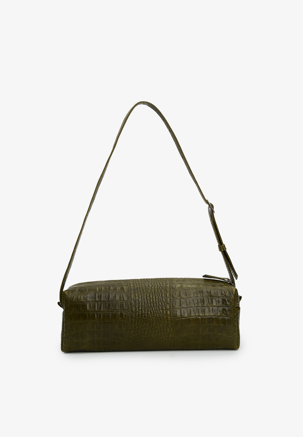 сумка на плечо BRICK зеленый кайман