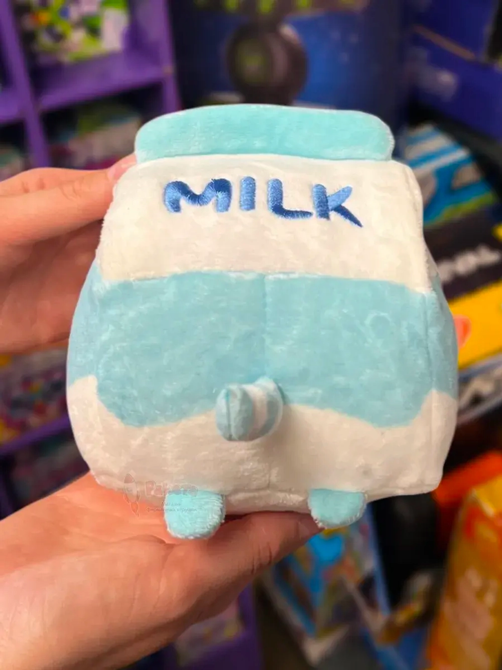 Мягкая игрушка Пушин Кот Кэт плюшевый котик коктейль молоко