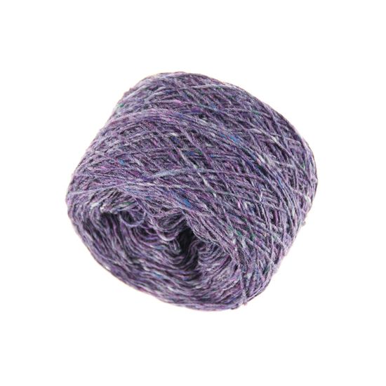 Пряжа 1/3.8 NM Soft Donegal (100% шерсть мериноса), цвет 5582 Purle heart