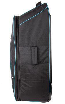 Сумка FanDiver на колесах черный/бирюзовый 100 л