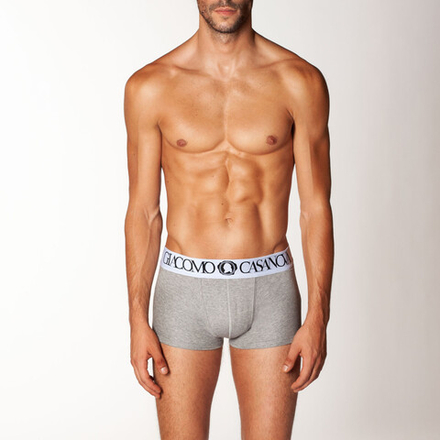 Мужские трусы боксеры серые CASANOVA 0005C