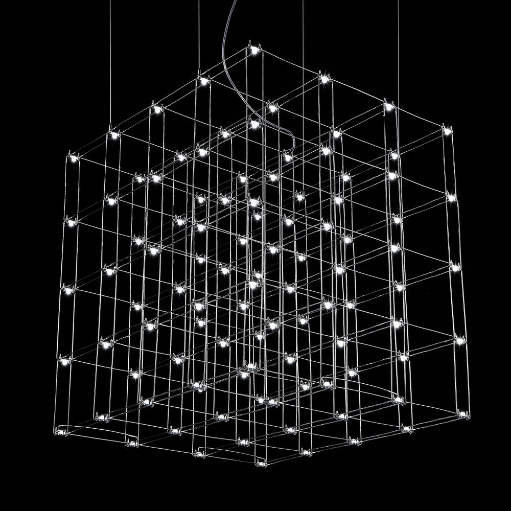 Подвесная Люстра Quasar Cosmos Square Led Pendant Light 80/80/80 By Imperiumloft