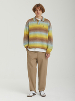 Мужской Свитер Ombre Polo Collar