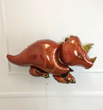 Фольгированный шар-фигура «Динозавр-Трицератопс», 91 см