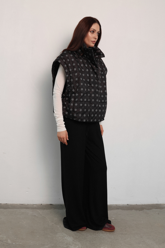 Куртка- трансформер черная