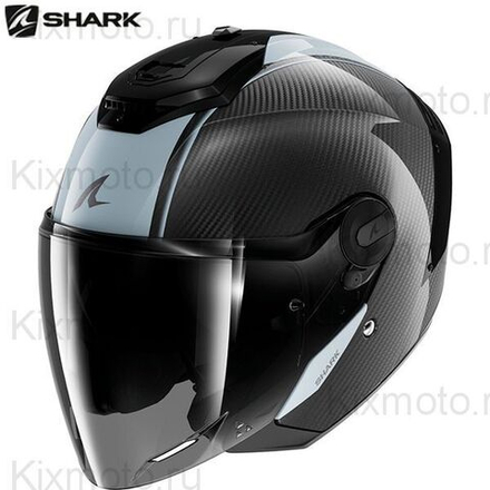 открытый шлем SHARK RS JET Carbon Skin Blank DSD