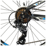 Велосипед 24" Stels Navigator-410 V  21-sp V010 (2023), черный синий