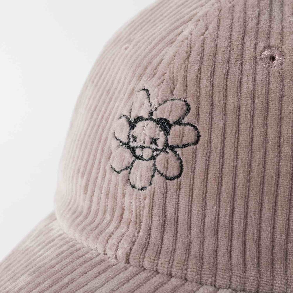 Кепка Ymkashix Velvet Face Flower пурпурная