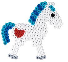 Hama Набор термомозаики Midi 2000 шт + Маленький мир: слоник, пони (3504)