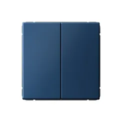 Выключатель кнопочный 2-кл. ArtGallery (сх. 2) 10А механизм аквамарин SE GAL001117