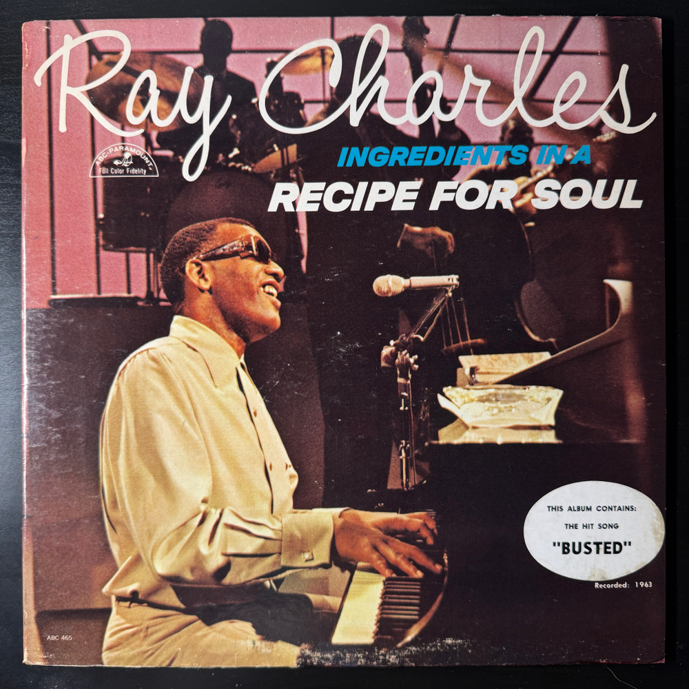 Ray Charles ‎– Ingredients In A Recipe For Soul (США 1963г.)