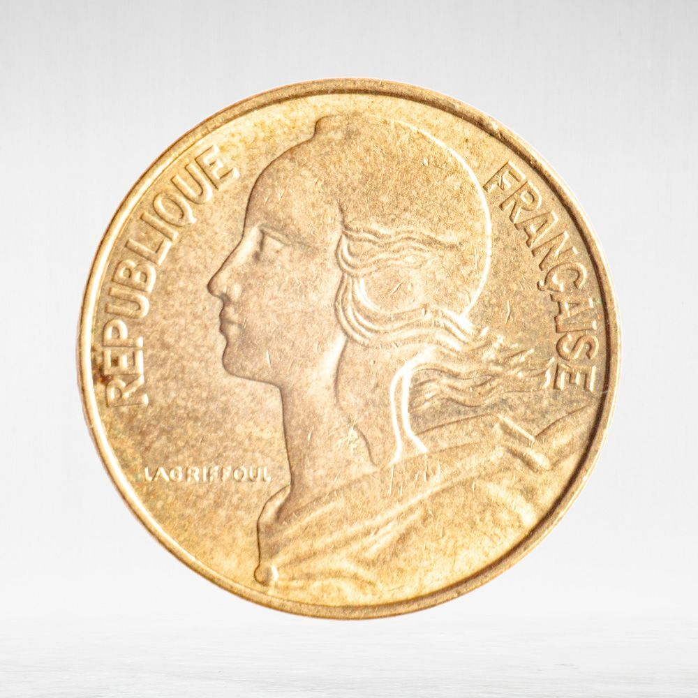 France, 10 Centimes 1974, VF