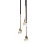 Подвесной светильник P0844-3B gold