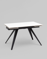 Стол раздвижной Лоуренс 120-180х80х76 см SnowMountainStone керамика