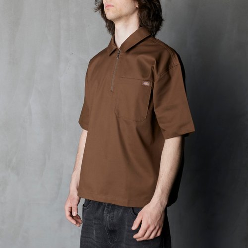 Поло мужское Dickies Cadiz Quarter Zip артикул:DK0A88PI0TB1 - купить в магазине Дайс