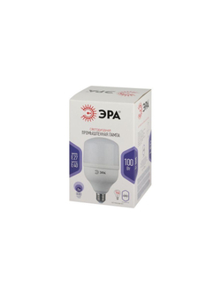 Лампа светодиодная высокомощная STD LED POWER T160-100W-6500-E27/E40 100Вт T160 колокол 6500К нейтр. бел. E27/E40 (переходник в компл.) 8000лм Эра Б0032090