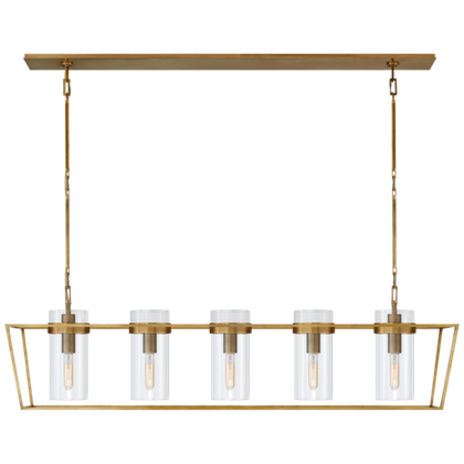 Люстра Visual Comfort Presidio Large Linear Lantern