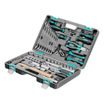 Набор инструментов, 1/2", 1/4", CrV, пластиковый кейс 76 предметов Stels