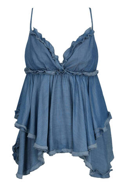 топ диана Pinko - голубой(1J10MU Y6VP)