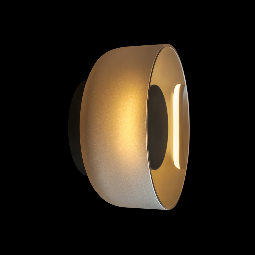 Настенный светодиодный светильник Loft It Totem 10466W Smoke matte black