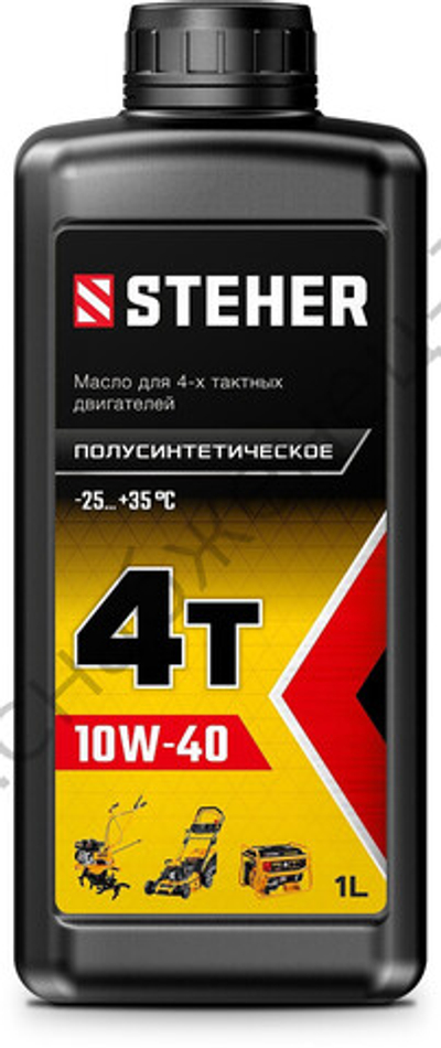 STEHER 4Т-10W40, 1 л, полусинтетическое масло для 4-тактных двигателей (76010-1)