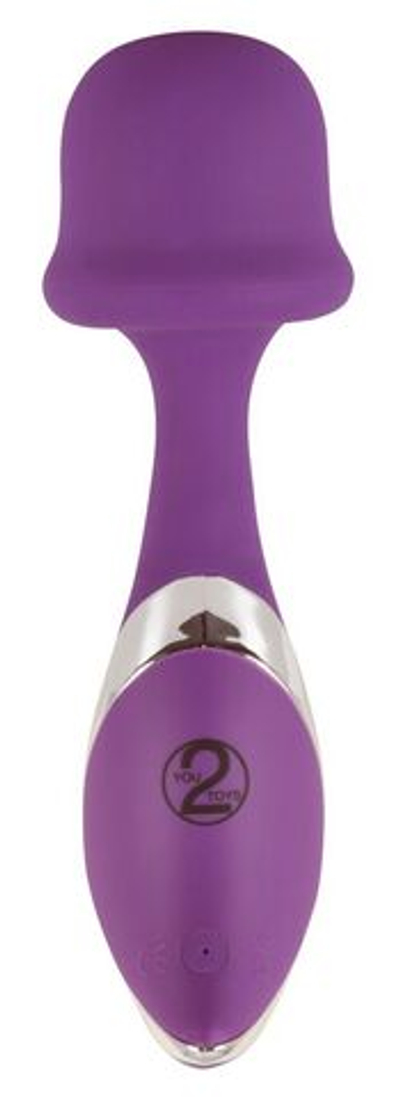 Фиолетовый вибромассажер Javida Massager (Цвет: фиолетовый)