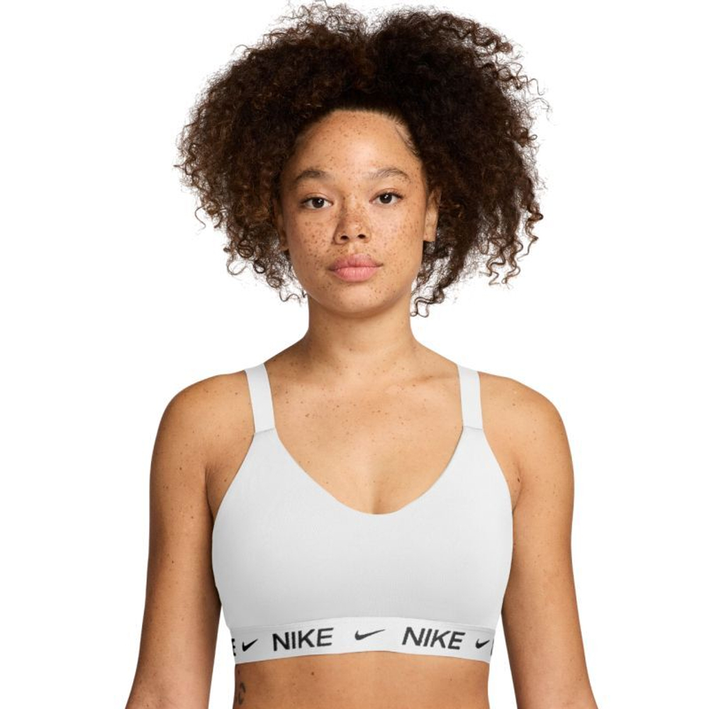 Теннисный бюстгальтер Nike Indy Medium Support Padded Adjustable Sports - white